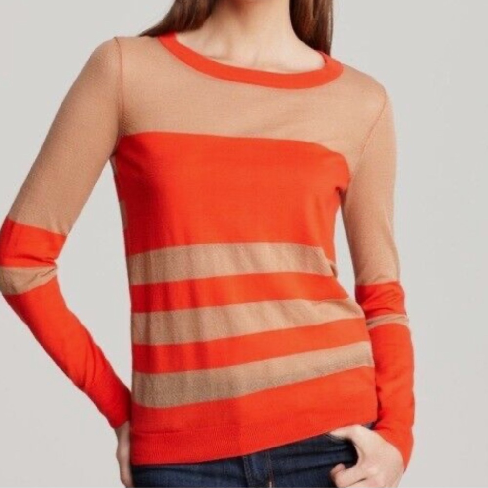Marc by Marc Jacobs Striped Crew Neck Sweater